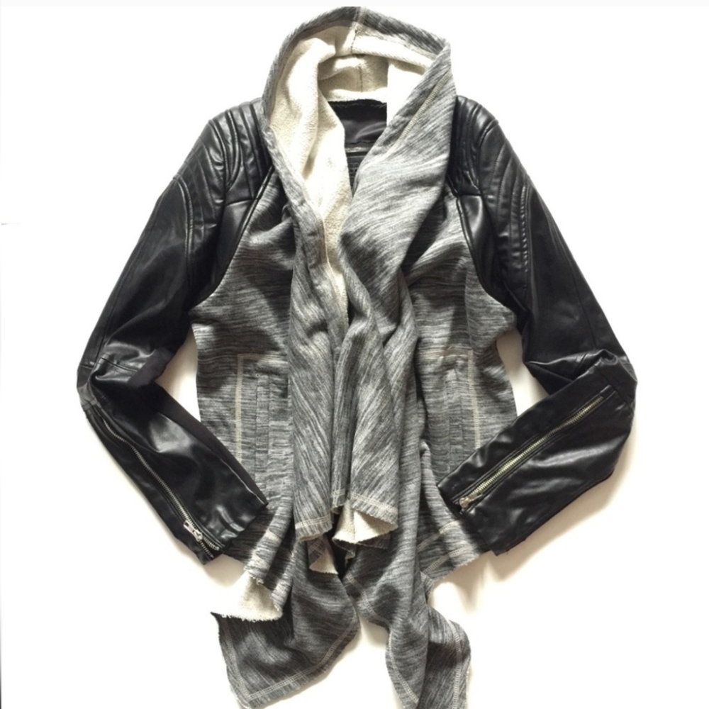 Casual draped jacket